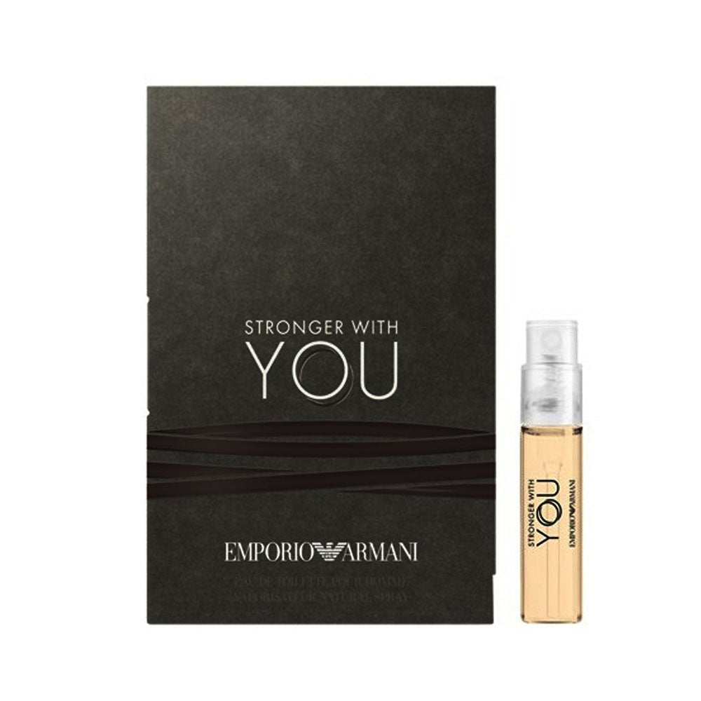 Emporio Armani Stronger With You Homme EDT Spray (Sample - 1.2 ml)