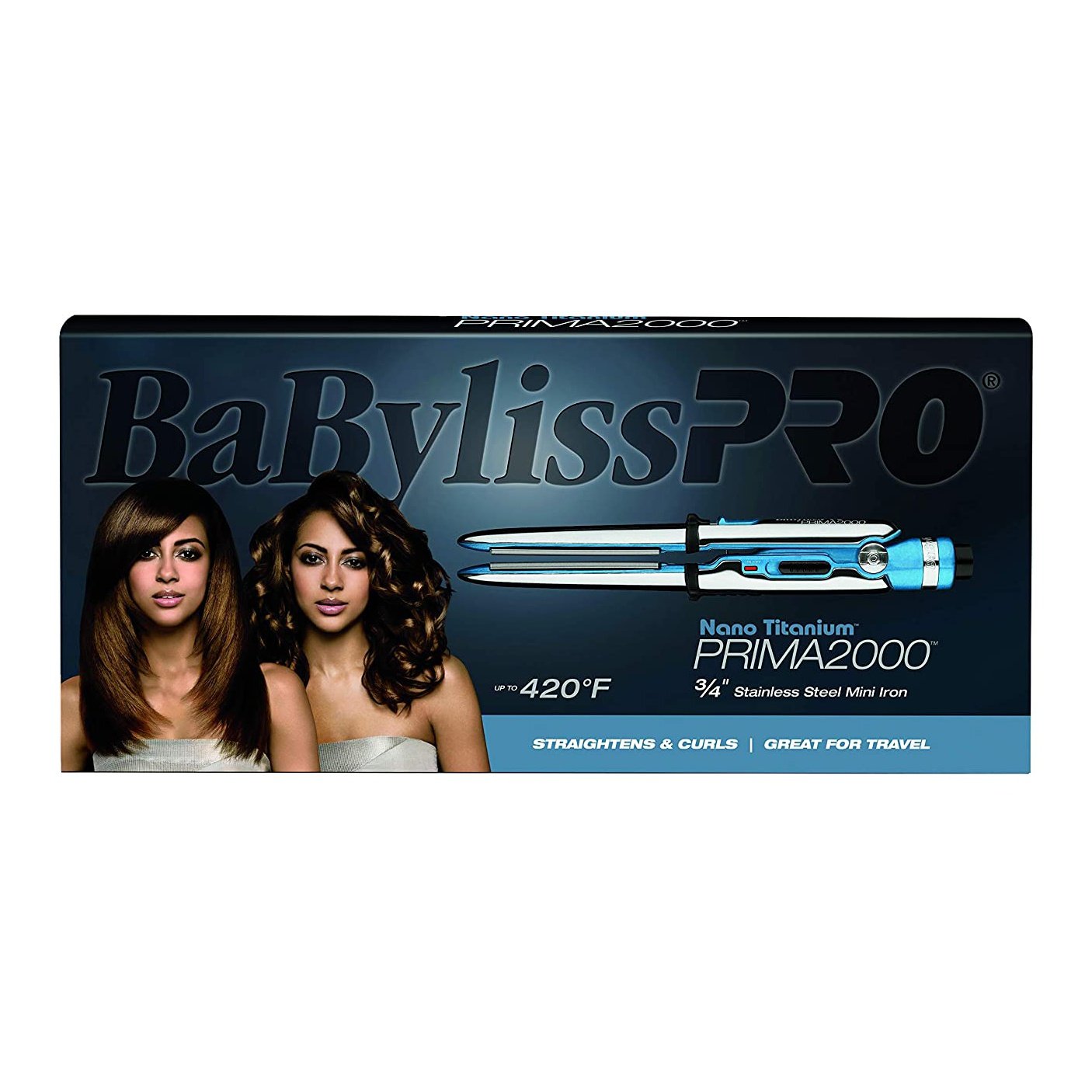 BaBylissPro Nano Titanium PRIMA 2000 3/4" MIni Iron