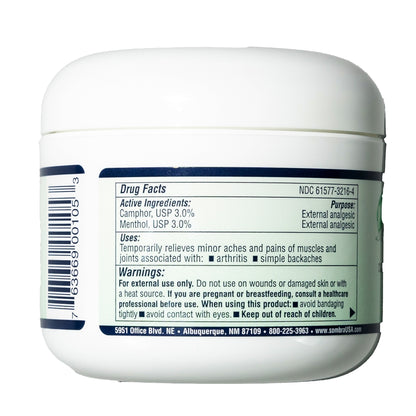 Sombra Warm Therapy Natural Pain Relieving Gel Jar (4 oz)