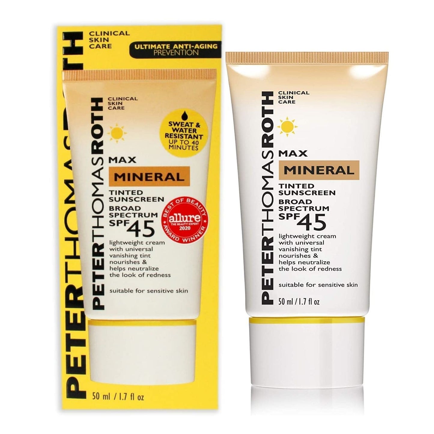 Peter Thomas Roth Max Mineral Tinted Sunscreen Broad Spectrum SPF 45 (1.7 oz)