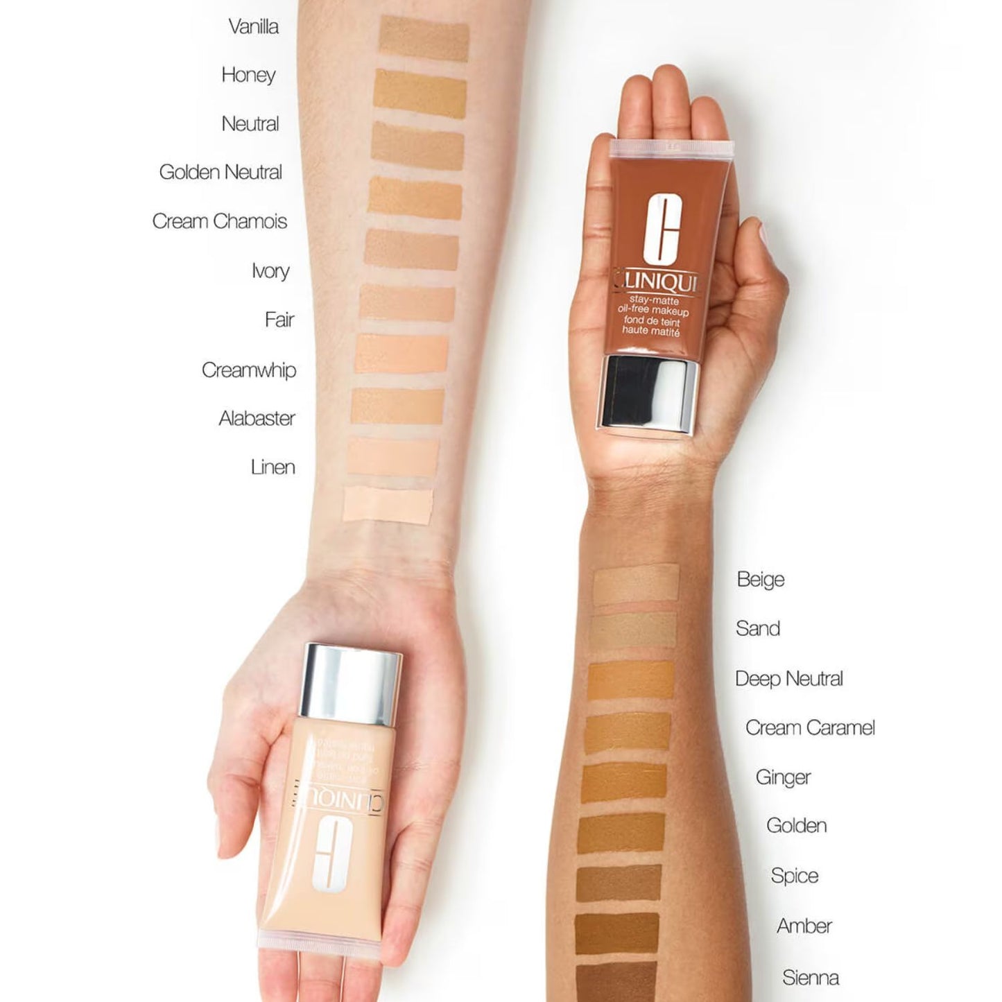 Clinique Stay Matte Oil-Free Makeup Foundation (CN 90 Sand)