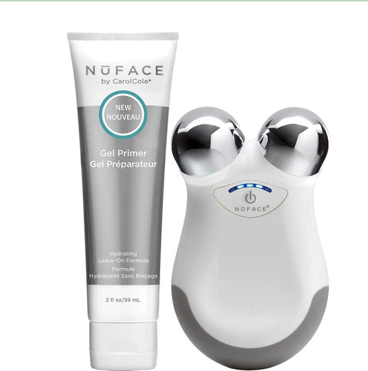 Nuface Mini Petite Facial Toning Device Tone+Lift+Contour (Includes Gel Primer 59 ml / 2 oz)