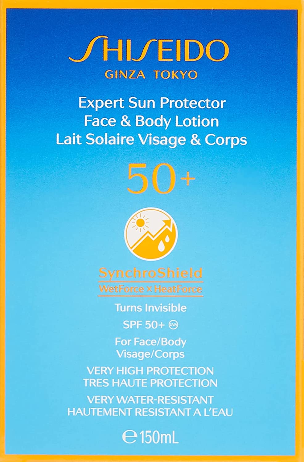 Shiseido Expert Sun Protector Face & Body Lotion SPF 50+ 150 ml