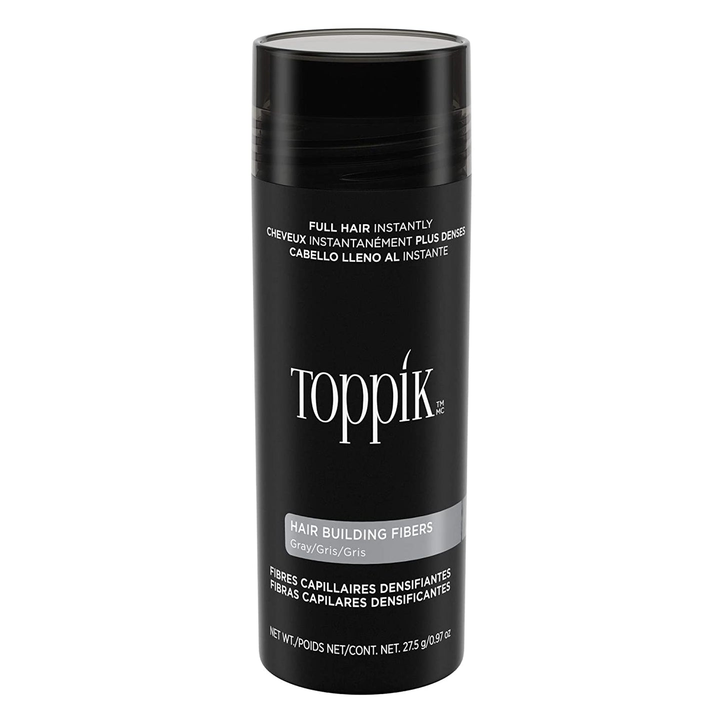 Toppik Hair Building Fibers Gray 0.97 oz