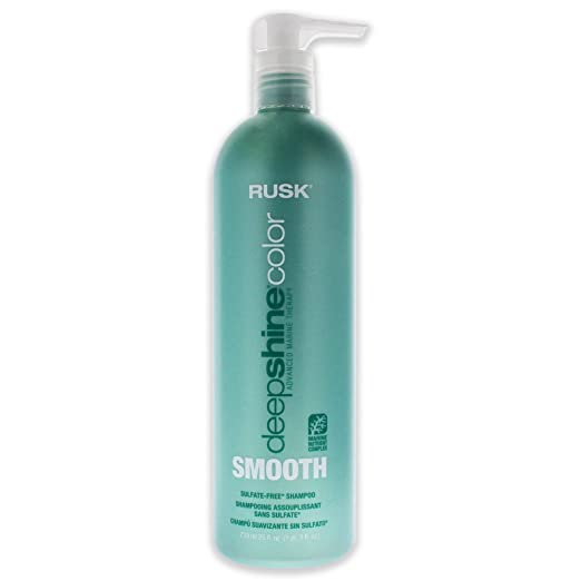 Rusk Deepshine Color Smooth Shampoo-25 oz