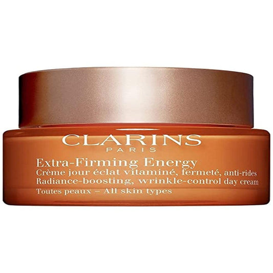 Clarins Extra Firming Energy Radiance-Boosting, Wrinkle-Control Day Crème All Skin Types 50 ml