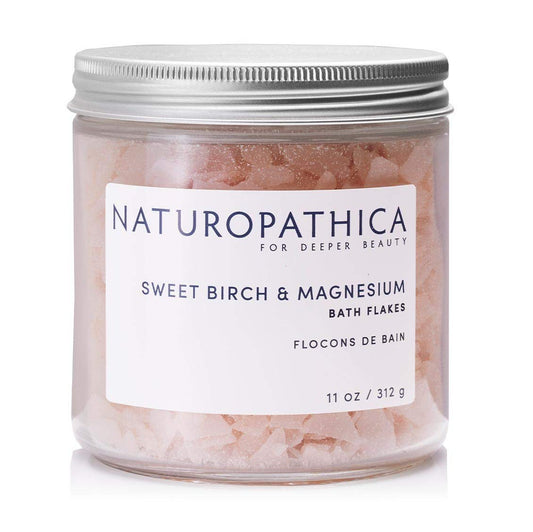 Naturopathica Sweet Birch Magnesium Bath Flakes 11 oz