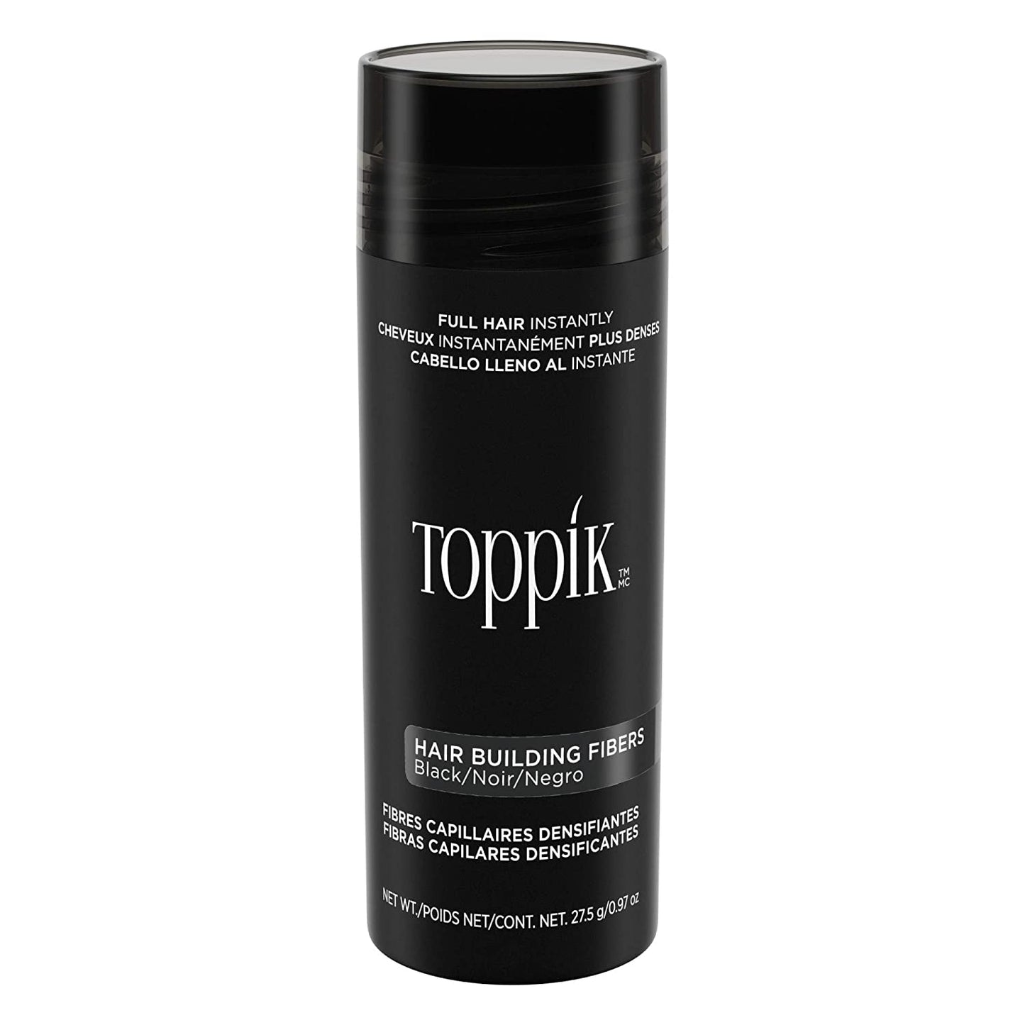 Toppik Hair Building Fibers Black 27.5 g / 0.97 oz
