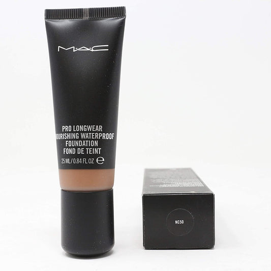 MAC Pro Longwear Nourishing Waterproof Foundation NW50 Rich Espresso With Neutral Undertones For Dark Skin 25 ml / 0.84 oz