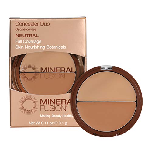Mineral Fusion Compact Concealer Duo, Neutral Shade, 3.1 g/ 0.11 Oz
