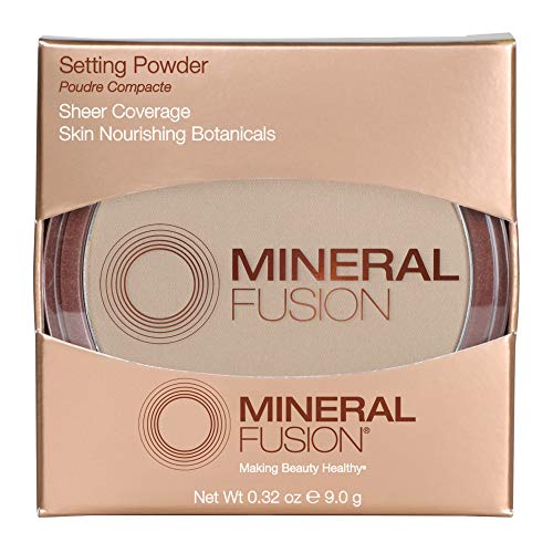 Mineral Fusion Setting Powder, Hypoallergenic, Paraben Free, 0.32 Oz