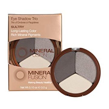 Mineral Fusion Eye Shadow Trio, Sultry, 0.10 Oz / 3 g